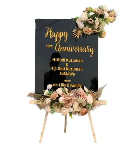 Papan Bunga Akrilik maspion industrial estate manyar