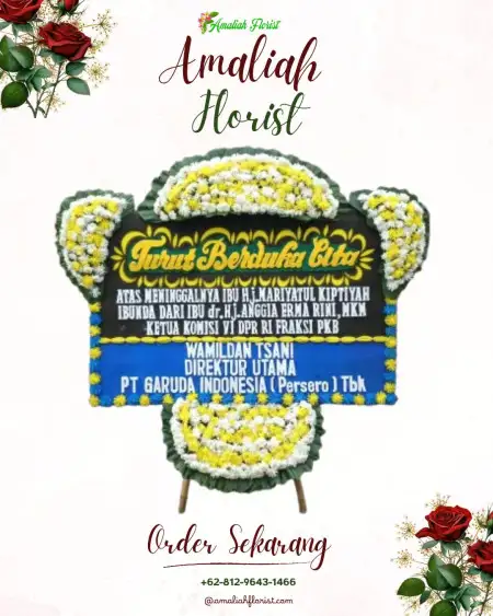 Papan Bunga Duka maspion industrial estate manyar